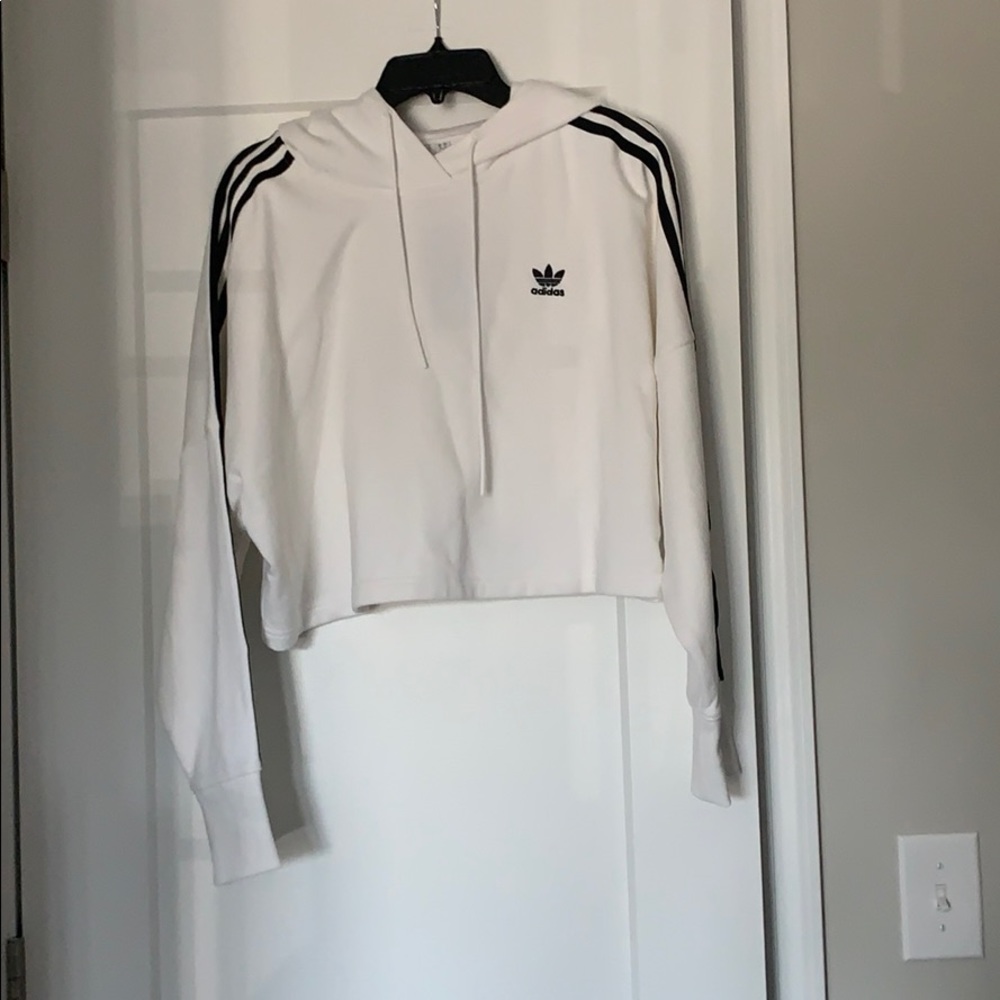Adidas cropped hoodie